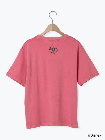 【Disney】ミッキー&フレンズ/ヴィンテージライクTシャツ（グレー/レッド/キナリ）｜Samansa Mos2（サマンサ モスモス）通販