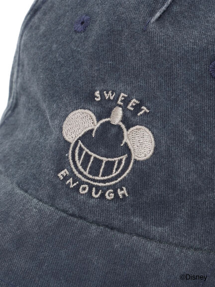 【Disney】ミッキー&フレンズ/ピグメント刺繍キャップ（ベージュ/グリーン/ネイビー）｜Samansa Mos2（サマンサ モスモス）通販