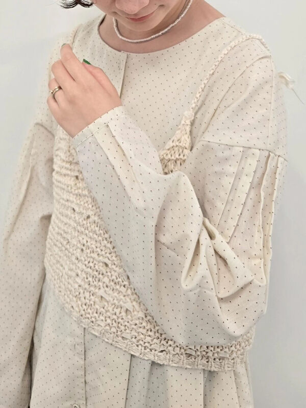 ゆず セール】 【ゆべし×Samansa Mos2】切替2WAYワンピース（ピンク