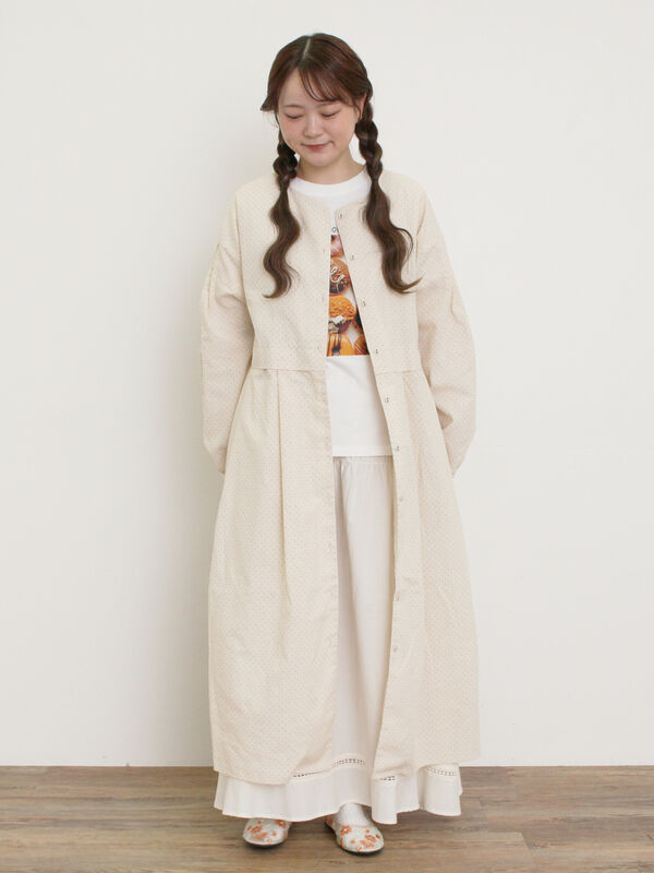 専用。ゆべし×Samansa Mos2 切替2WAYワンピース 新品 期間限定】 【ゆべし×Samansa Mos2】切替2WAYワンピース（ピンク