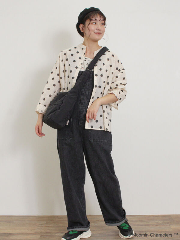 セール】 【MOOMIN×Samansa Mos2】ワッフル総柄ノースリーブ（ピンク