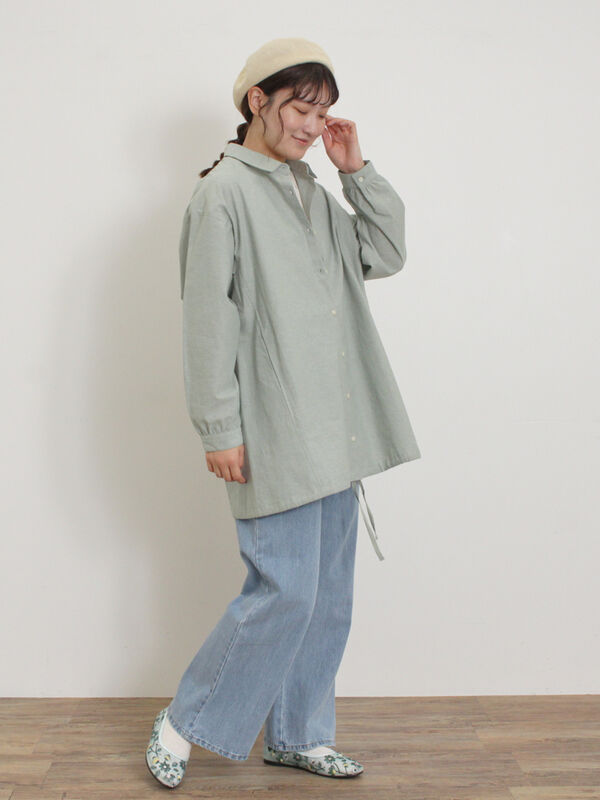 セール】 【MOOMIN×Samansa Mos2】ワッフル総柄ノースリーブ（ピンク