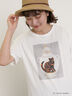 【miyuki matsuo×Samansa Mos2】Tシャツ（オフホワイト/ブラック/ベージュ）｜Samansa Mos2（サマンサ モスモス）通販