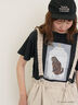 【miyuki matsuo×Samansa Mos2】Tシャツ（ブラック）｜Samansa Mos2（サマンサ モスモス）通販