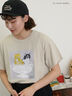 【miyuki matsuo×Samansa Mos2】Tシャツ（オフホワイト/ブラック/ベージュ）｜Samansa Mos2（サマンサ モスモス）通販