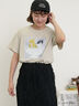 【miyuki matsuo×Samansa Mos2】Tシャツ（オフホワイト/ブラック/ベージュ）｜Samansa Mos2（サマンサ モスモス）通販