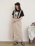 【miyuki matsuo×Samansa Mos2】Tシャツ（オフホワイト/ブラック/ベージュ）｜Samansa Mos2（サマンサ モスモス）通販