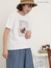 【miyuki matsuo×Samansa Mos2】Tシャツ（オフホワイト/ブラック/ベージュ）｜Samansa Mos2（サマンサ モスモス）通販