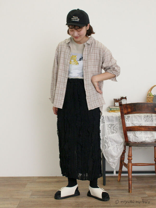 SM2【miyuki matsuo×Samansa Mos2】タックTシャツ新品 SM2 - SM2【miyuki matsuo×Samansa Mos2】タックTシャツ新品の