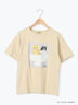 【miyuki matsuo×Samansa Mos2】Tシャツ（オフホワイト/ブラック/ベージュ）｜Samansa Mos2（サマンサ モスモス）通販