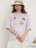 【miyuki matsuo×Samansa Mos2】タックTシャツ（パープル）｜Samansa Mos2（サマンサ モスモス）通販