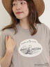 【Disney】くまのプーさん/アップリケTシャツ（オフホワイト/ブラック/ベージュ/イエロー）｜Samansa Mos2（サマンサ モスモス）通販