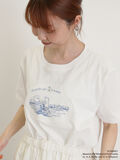 【Disney】くまのプーさん/アップリケTシャツ（オフホワイト）｜Samansa Mos2（サマンサ モスモス）通販
