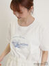 【Disney】くまのプーさん/アップリケTシャツ（オフホワイト）｜Samansa Mos2（サマンサ モスモス）通販