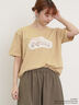 【Disney】くまのプーさん/アップリケTシャツ（イエロー）｜Samansa Mos2（サマンサ モスモス）通販