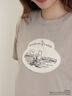 【Disney】くまのプーさん/アップリケTシャツ（オフホワイト/ブラック/ベージュ/イエロー）｜Samansa Mos2（サマンサ モスモス）通販