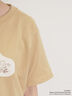 【Disney】くまのプーさん/アップリケTシャツ（オフホワイト/ブラック/ベージュ/イエロー）｜Samansa Mos2（サマンサ モスモス）通販
