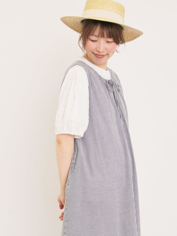 袖タテフリルTシャツ（オフホワイト）｜Samansa Mos2（サマンサ モスモス）通販