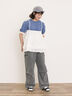 【汗染み防止】袖口レースパフスリーブTシャツ（オフホワイト/チャコールグレー/ブルー/キナリ）｜Samansa Mos2（サマンサ モスモス）通販