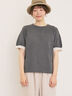 【汗染み防止】袖口レースパフスリーブTシャツ（オフホワイト/チャコールグレー/ブルー/キナリ）｜Samansa Mos2（サマンサ モスモス）通販