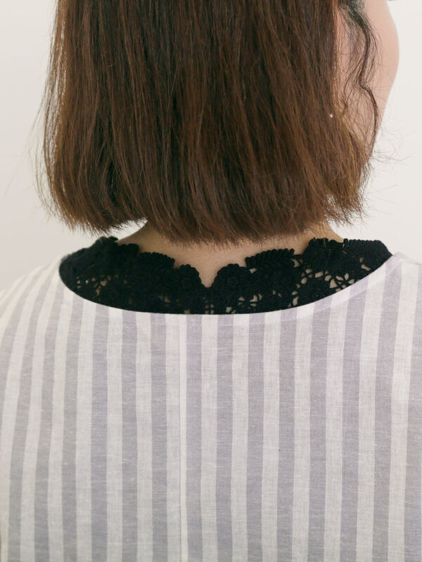 セール】 【接触冷感】後ろパーツレースノースリーブ（オフホワイト