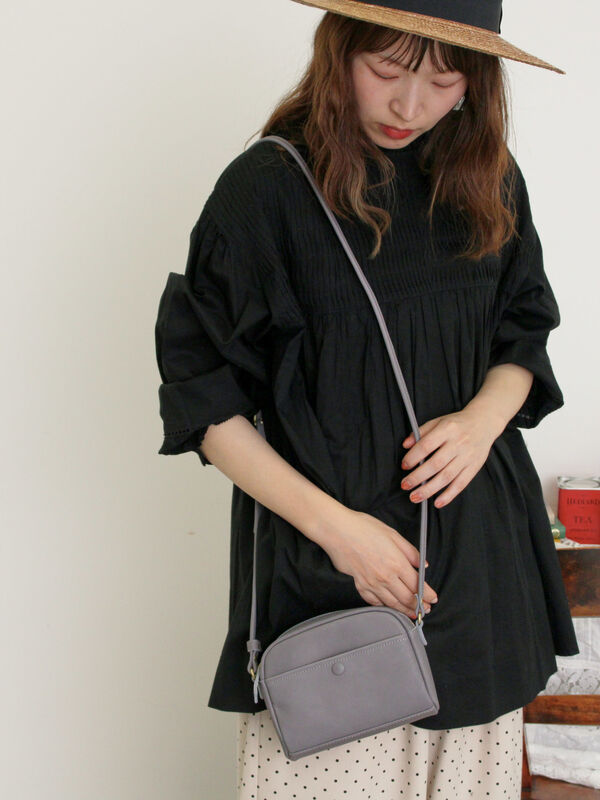 【WEB限定】TIDEWAY   NUTS SHOULDER（グレー）｜Samansa Mos2（サマンサ モスモス）通販