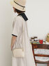 【WEB限定】TIDEWAY   NUTS SHOULDER（グレー/クリーム）｜Samansa Mos2（サマンサ モスモス）通販