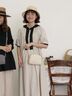【WEB限定】TIDEWAY   NUTS SHOULDER（グレー/クリーム）｜Samansa Mos2（サマンサ モスモス）通販