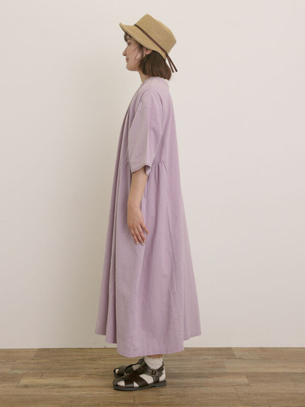 ごろ様サイズ2ワンピース セール】 【S/Mサイズ】襟ぐり小レース2WAYワンピース