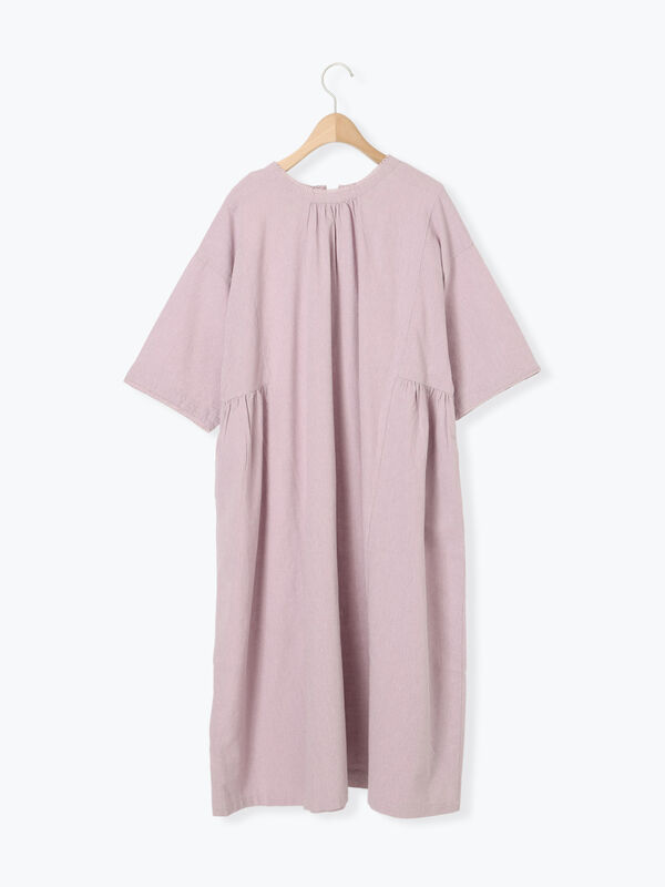 セール】 【S/Mサイズ】襟ぐり小レース2WAYワンピース