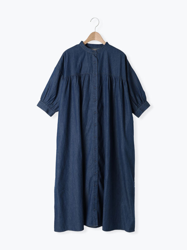 セール】 【接触冷感】シャツワンピース ≪S/Mサイズ≫（オフ