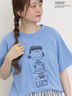 【PEANUTS×Samansa Mos2】ぽこぽこ刺繍Tee（オフホワイト/イエロー/ブルー）｜Samansa Mos2（サマンサ モスモス）通販
