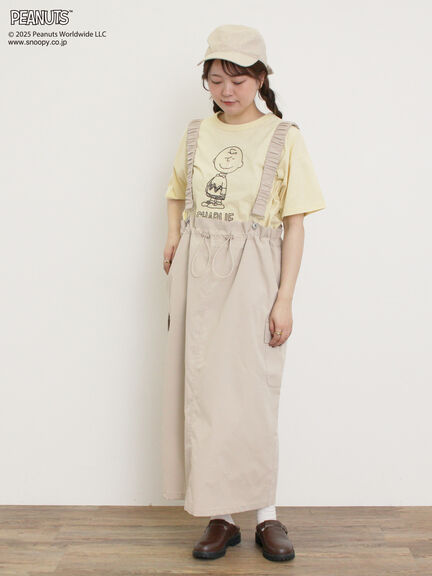 【PEANUTS×Samansa Mos2】ぽこぽこ刺繍Tee（オフホワイト/イエロー/ブルー）｜Samansa Mos2（サマンサ モスモス）通販