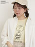 【PEANUTS×Samansa Mos2】ぽこぽこ刺繍Tee（オフホワイト/イエロー/ブルー）｜Samansa Mos2（サマンサ モスモス）通販