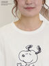 【PEANUTS×Samansa Mos2】ぽこぽこ刺繍Tee（オフホワイト/イエロー/ブルー）｜Samansa Mos2（サマンサ モスモス）通販