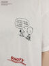 【PEANUTS×Samansa Mos2】75thアートTee（オフホワイト/チャコールグレー/キナリ）｜Samansa Mos2（サマンサ モスモス）通販