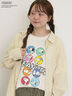 【PEANUTS×Samansa Mos2】75thアートTee（オフホワイト/チャコールグレー/キナリ）｜Samansa Mos2（サマンサ モスモス）通販