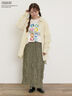 【PEANUTS×Samansa Mos2】75thアートTee（オフホワイト/チャコールグレー/キナリ）｜Samansa Mos2（サマンサ モスモス）通販