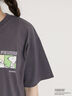 【PEANUTS×Samansa Mos2】75thアートTee（オフホワイト/チャコールグレー/キナリ）｜Samansa Mos2（サマンサ モスモス）通販