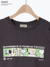 【PEANUTS×Samansa Mos2】75thアートTee（オフホワイト/チャコールグレー/キナリ）｜Samansa Mos2（サマンサ モスモス）通販