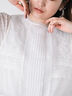 オーガンジー刺繍ベスト（オフホワイト/ブラック/キナリ）｜Samansa Mos2（サマンサ モスモス）通販