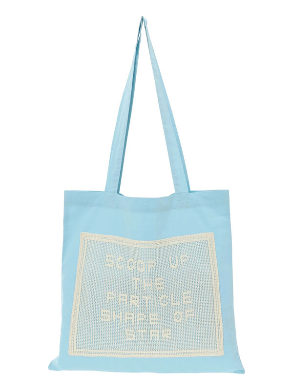 セール】 ロゴメッシュレーストートバッグ（ブラック/ピンク/ブルー