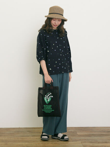 花刺繍前後2WAYブラウス（オフホワイト/ブラック/ベージュ/イエロー）｜Samansa Mos2（サマンサ モスモス）通販