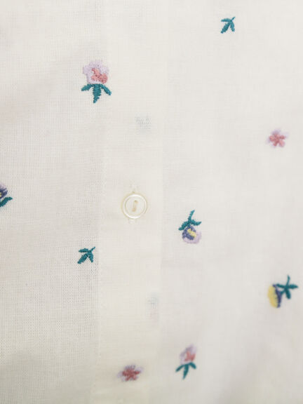 花刺繍前後2WAYブラウス（オフホワイト/ブラック/ベージュ/イエロー）｜Samansa Mos2（サマンサ モスモス）通販