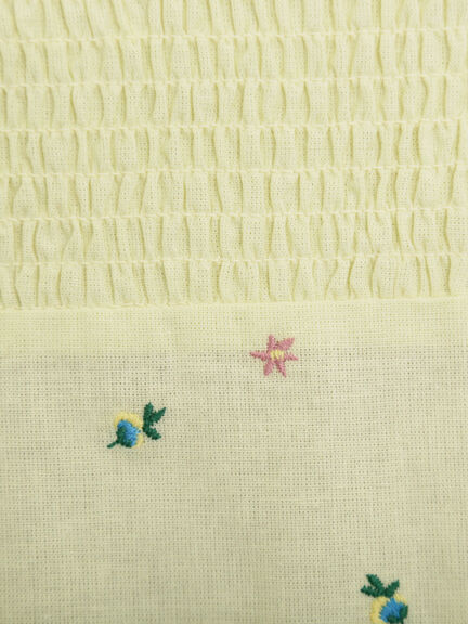 花刺繍前後2WAYブラウス（オフホワイト/ブラック/ベージュ/イエロー）｜Samansa Mos2（サマンサ モスモス）通販