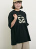 【KELTY×Samansa Mo2】ギャザーチュニックTシャツ（オフホワイト/ブラック/イエロー/サックスブルー）｜Samansa Mos2（サマンサ モスモス）通販
