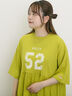 【KELTY×Samansa Mo2】ギャザーチュニックTシャツ（オフホワイト/ブラック/イエロー/サックスブルー）｜Samansa Mos2（サマンサ モスモス）通販