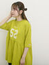 【KELTY×Samansa Mo2】ギャザーチュニックTシャツ（オフホワイト/ブラック/イエロー/サックスブルー）｜Samansa Mos2（サマンサ モスモス）通販