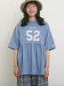 【KELTY×Samansa Mo2】ギャザーチュニックTシャツ（オフホワイト/ブラック/イエロー/サックスブルー）｜Samansa Mos2（サマンサ モスモス）通販