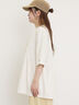 【KELTY×Samansa Mo2】ギャザーチュニックTシャツ（オフホワイト/ブラック/イエロー/サックスブルー）｜Samansa Mos2（サマンサ モスモス）通販